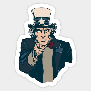 Uncle Sam Sticker